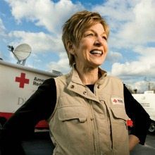 Linda Mathes, American Red Cross