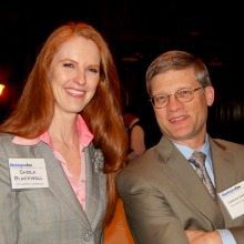 Sheila Blackwell (L), Decision Sciences International Corporation, and Cameron Leuthy (R), Bloomberg Government