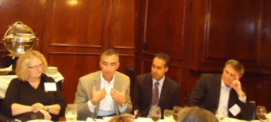 Debbie Dotson (URS), Carlos Echalar (Keynote Speaker), JD Kathuria (WashingtonExec), Mark Gray (URS)