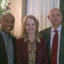 Louis Montgomery (Reffett Associates), Kay Curling (Salient Federal Solutions), Irv Towson (Reffett Associates)
