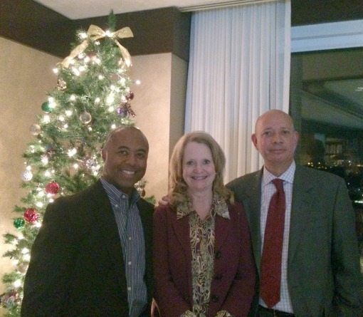 Louis Montgomery (Reffett Associates), Kay Curling (Salient Federal Solutions), Irv Towson (Reffett Associates)
