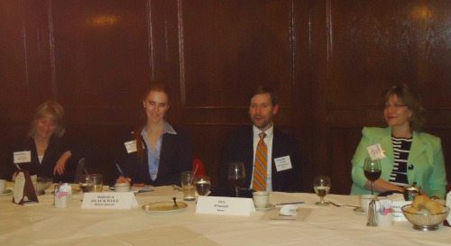 Jackie Berger (Artel), Sheila Blackwell (Decision Sciences), Chris O'Connell (Appian), Mary Kirkman (Appian)