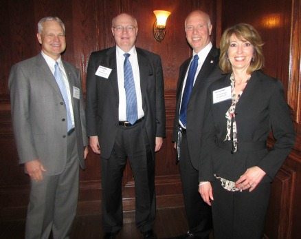 Dale Luddeke (STG, Inc.), Ed Swallow (Northrop Grumman), Don (L-3 Communications), Corrine Gormont (L-3 Communications)