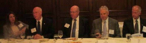 Eileen Cassidy Rivera (Harris IT), Don Renner (L-3 Communications), Dale Ludekke (STG, Inc.), Alan Hill (Serco, Inc.) 