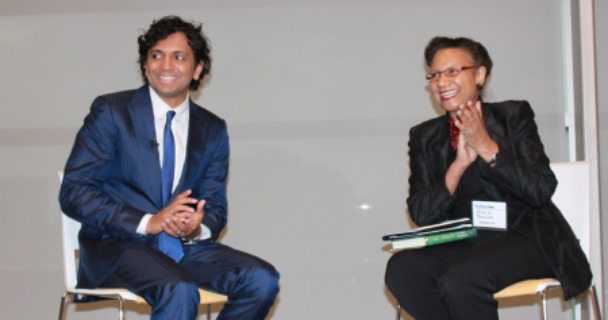 M. Night Shyamalan and A'Lelia Bundles (Moderator)