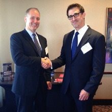 Steve Woolwine (URS) and Steven Gaffney (The Steven Gaffney Company)