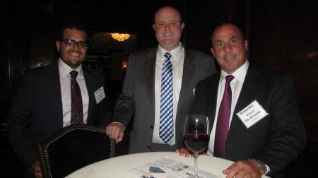 Sanjay Daswani (Tailored Man), Tom Peitler (CALIBRE), and Philip De-Bodene (CALIBRE)