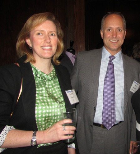 Christina Correira (USIS) and Steve Woolwine (URS)