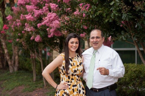 Jeff Giangiuli (CALIBRE) and his daughter Samantha Giangiuli.
