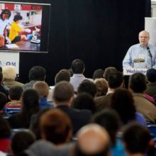 WashingtonExec STEM Council Chairman Ed Swallow speaks at the 2014 STEM Symposium.