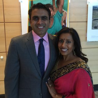 Haresh and Alpa Bhungalia