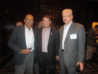 Suresh Shenoy, Pat Herrity, Paul Leslie