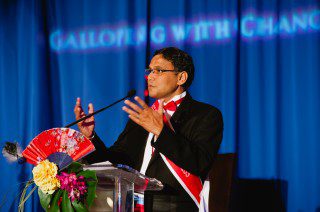 Zia Islam presenting at a USPAACC event, 2014