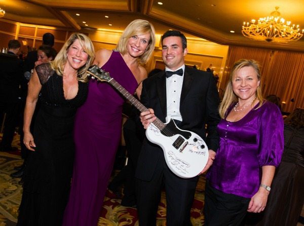 Cathy Eunice, Anita Brikman, Doug Kammerer, and Michele Anthony, Kidney Ball 2013