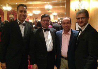 From left, JD Kathuria, Bala Sundar, Sundar Vaidyanathan, Heeren Pael