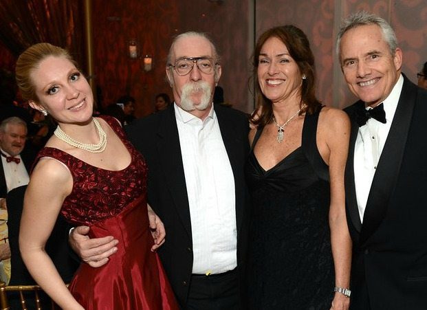 Faith MacDonald, daughter of Jeff “Skunk” Baxter, concert guitar soloist, formerly of Steely Dan and The Doobie Brothers and now counter-terrorism expert, Choral Arts Executive Director Debra Kraft, and Stephen “Dek” Potts, Jr., Senior Managing Director, Washington, DC office, HFF. Photo credit Russell Hirshorn.