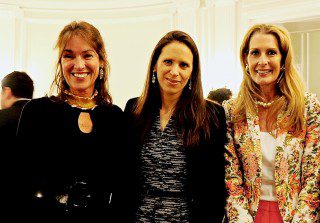Choral Arts Executive Director Debra Kraft, The Ambassador of the Argentine Republic Cecilia Nahón, Janet Kelly Phillips, 2014 Gala Chair at Malbec World Day. Photo credit Alessandra Beggiato