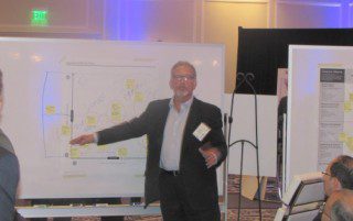 Marty Burke,“Marty Burke, President of ISM, assisting a collaboration session on Shared Services at the ACT-IAC Executive Leadership Conference”.  Shared Service provisioning is becoming a critical strategy for Agencies and Commands throughout government. Our process methodology and framework is helping these groups successfully plan and execute this operational model