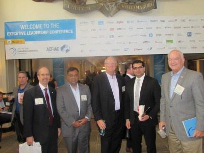 Greg Baroni (Attain), Manish Agarwal (Attain), Ken Allen (ACT-IAC), Sonny H (GSA), Pat Schambach