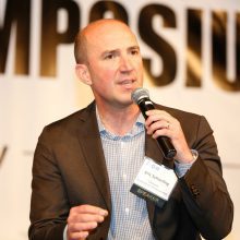 Vencore's Eric Schierling, who served as an F18 Top Gun pilot