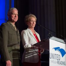 From the 2014 Tribute to Military Families Gala. Photo credit United Through Reading