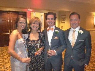 From left, Whitney Carr, Jane Forman, Jon Carr and Andrew Carr