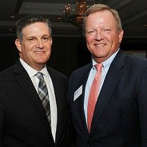 Mitchell D. Weintraub and Jim Corcoran at the Outstanding Corporate Citizenship Awards