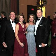 George and Ashley Wilson, Whitney and Sean McDonough