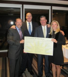 Dr. John Hillen, Sid Fuchs, Mac Curtis and Maria Hillen 