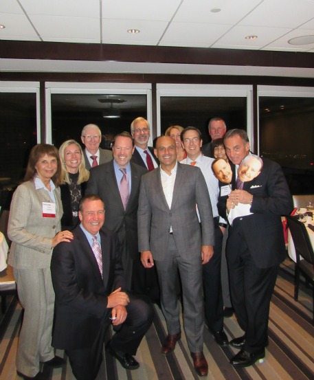 John Hillen with Julian Setian and friends 