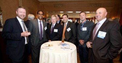 John Dvorak (Triple i), Balan Ayyar (Sevatec), John Fraser (ASM Federal, an Accenture Company), Josh Rubin (Sevatec), Ian Moore (GDIT), Rick White (Sotera Defense Solutions) 