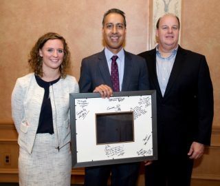 Brynn Koeppen (WashingtonExec), JD Kathuria (WashingtonExec) and Sid Fuchs (MacB) 