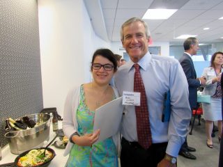 Andrew Lieber (Management Concepts Inc.) and his daughter Annie