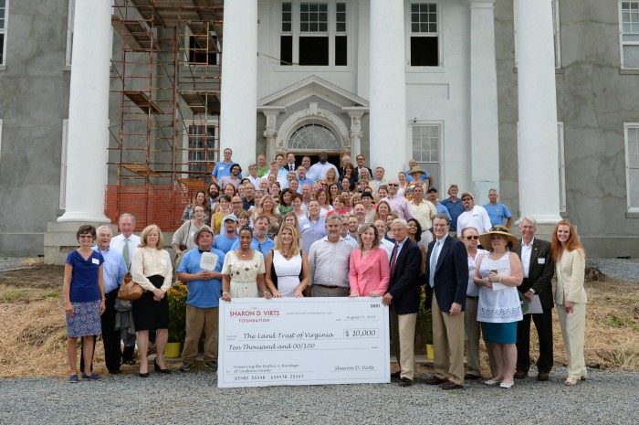 On the Steps of Selma Mansion, FCi Federal Founder and Chairman Sharon D. Virts launched her family Foundation, the Sharon D. Virts Foundation with FCi CEO & President Scott Miller, Congresswoman Barbara Comstock, Chair At-Large Phyllis Randall, Loudoun County Board of Supervisors and event guests.