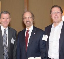 Mark Cabrey, Phacil; Greg Baroni, Attain; Gary Slack, XLA