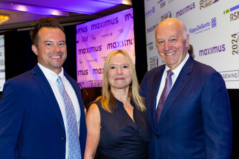 Richard Montoni with colleagues