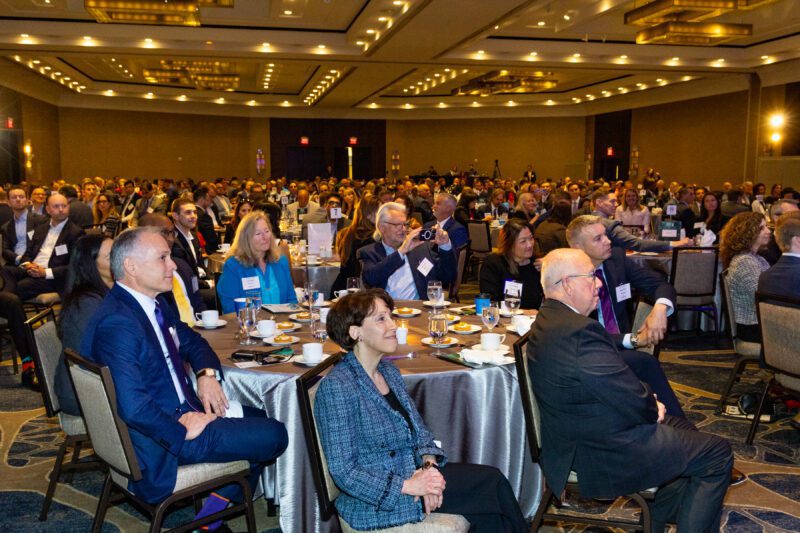 Audience members at the 2024 Chief Officer Awards.